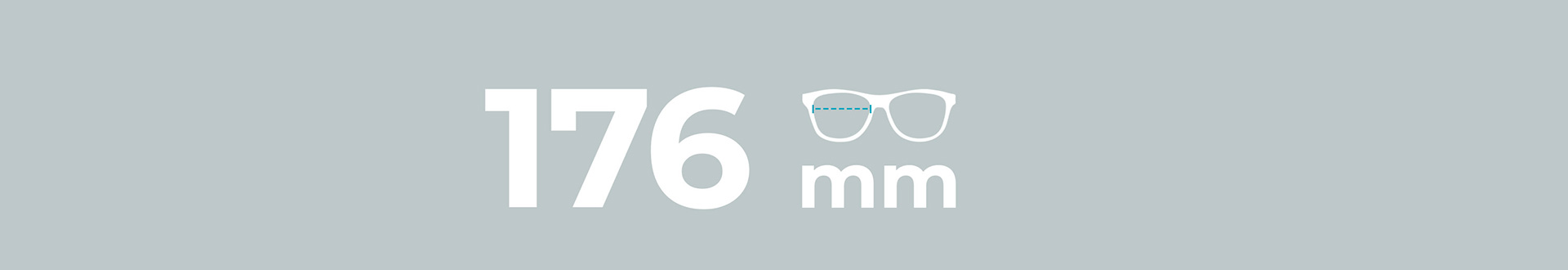 Lens Size: 176mm Glasses