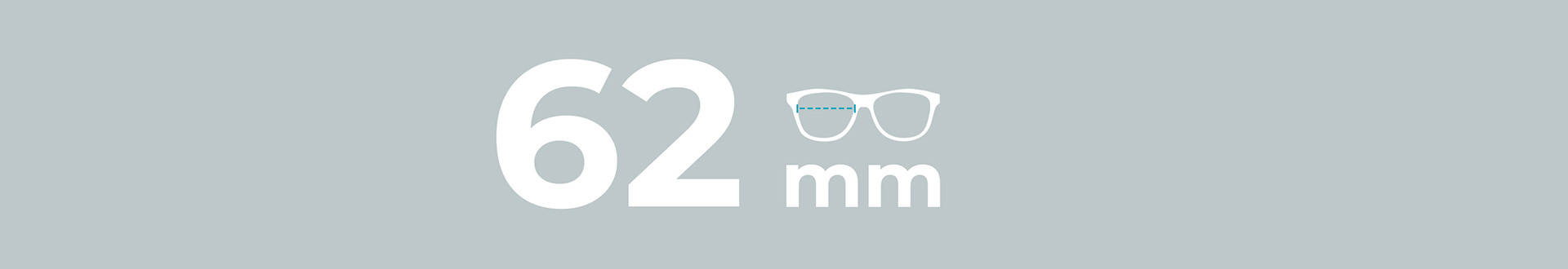 Lens Size: 62mm Glasses