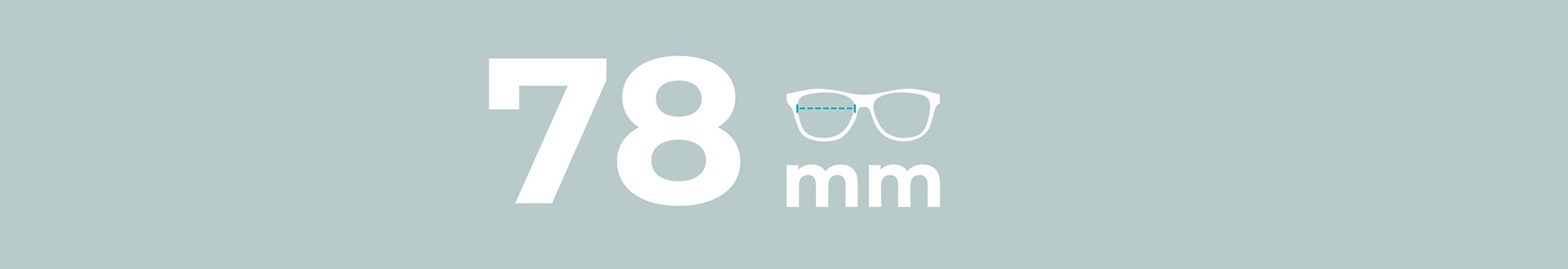 Lens Size: 78mm Glasses