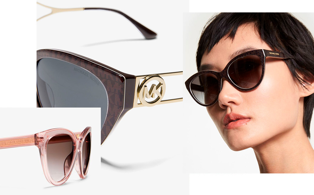 MICHAEL KORS Signature Logo Sunglasses