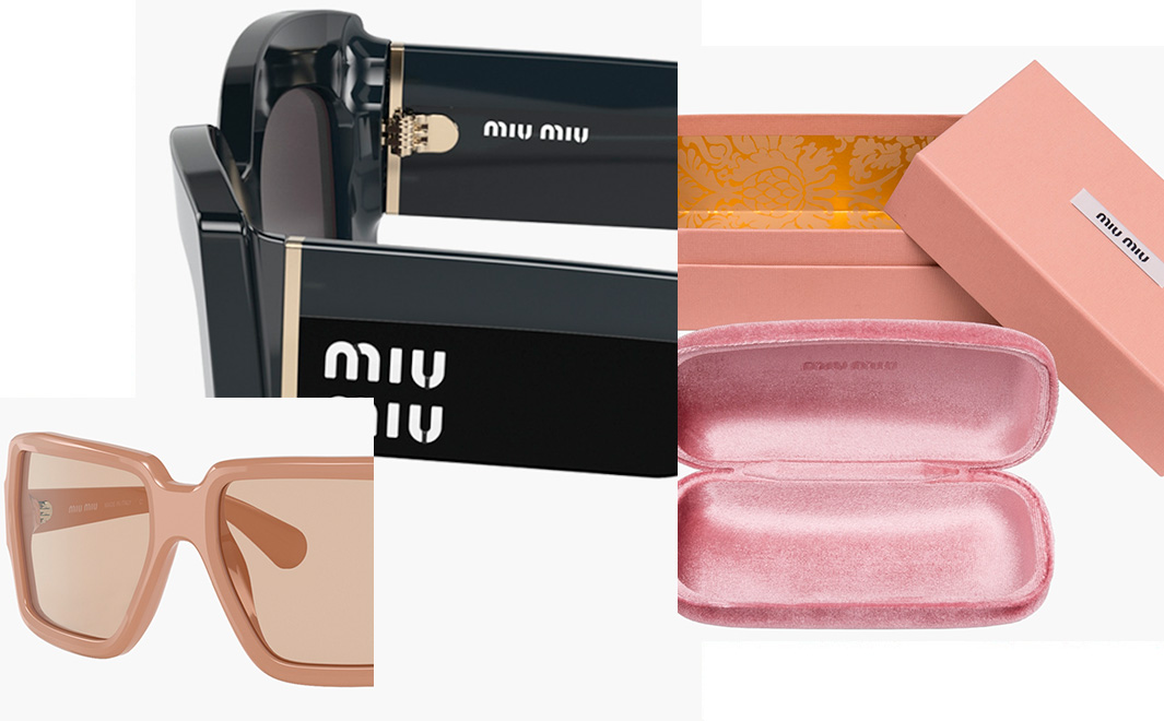 Miu Miu Logo Sunglasses