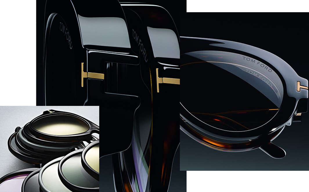 Tom Ford Magnetic Clip On Eyeglasses