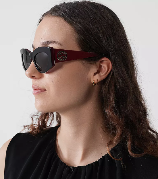 Gucci GG1843S 006 53 Black-Red