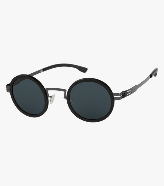 Ic! Berlin Bent Gun-Metal-Black