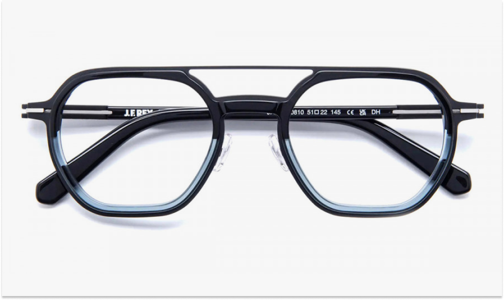 J. F. Rey JF3091 0810 51 Gradient Black-Blue-Silver