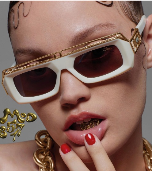 Cazal Milky White-Gold