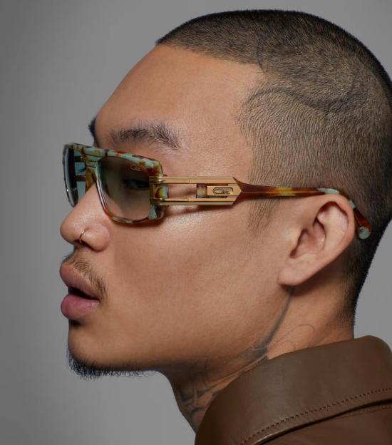 Cazal164-3 004 58 Pistachio-Amber