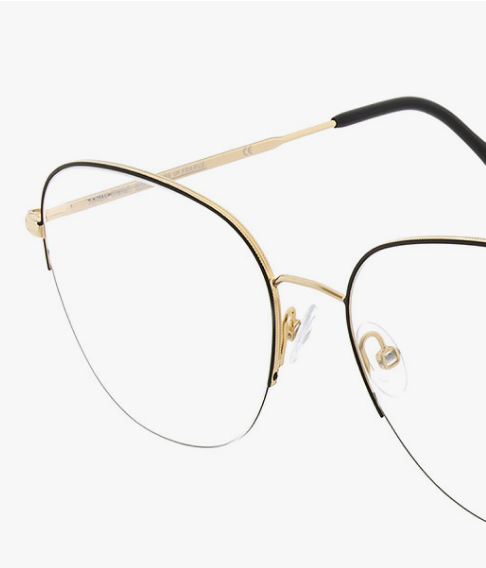 Semi-rimless eyeglasses 4752 Andy Wolf 