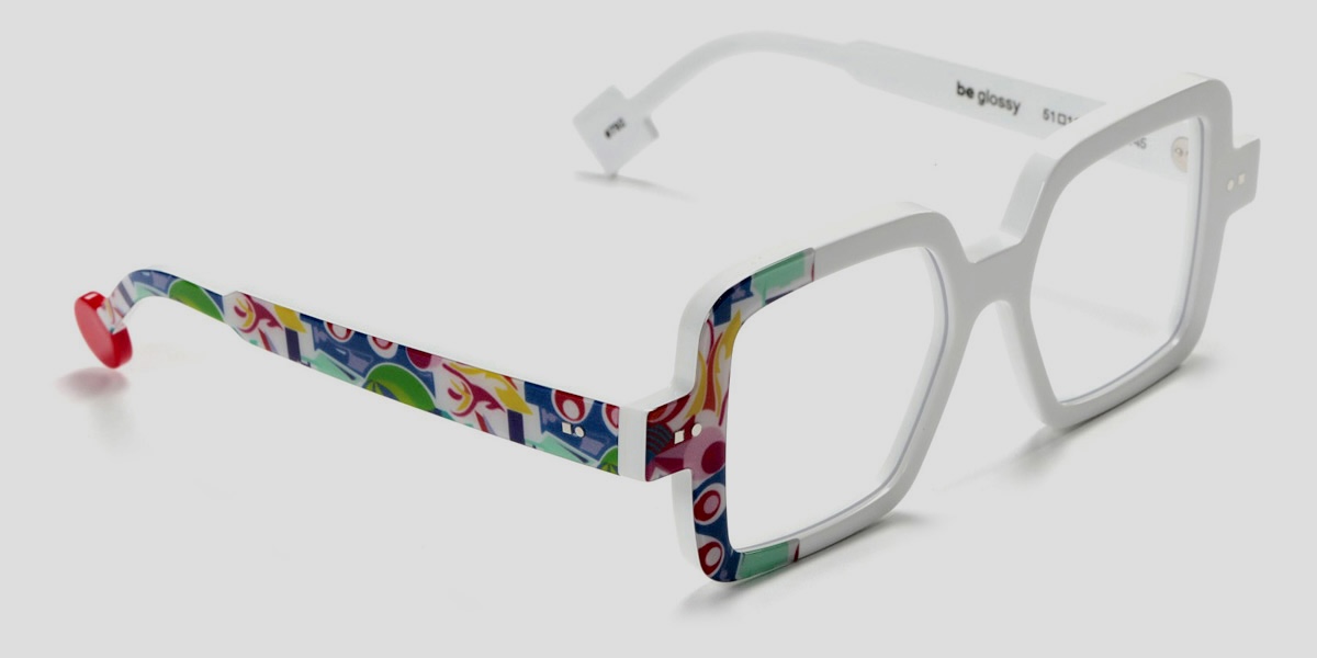 Be Glossy Painted eyeglasses