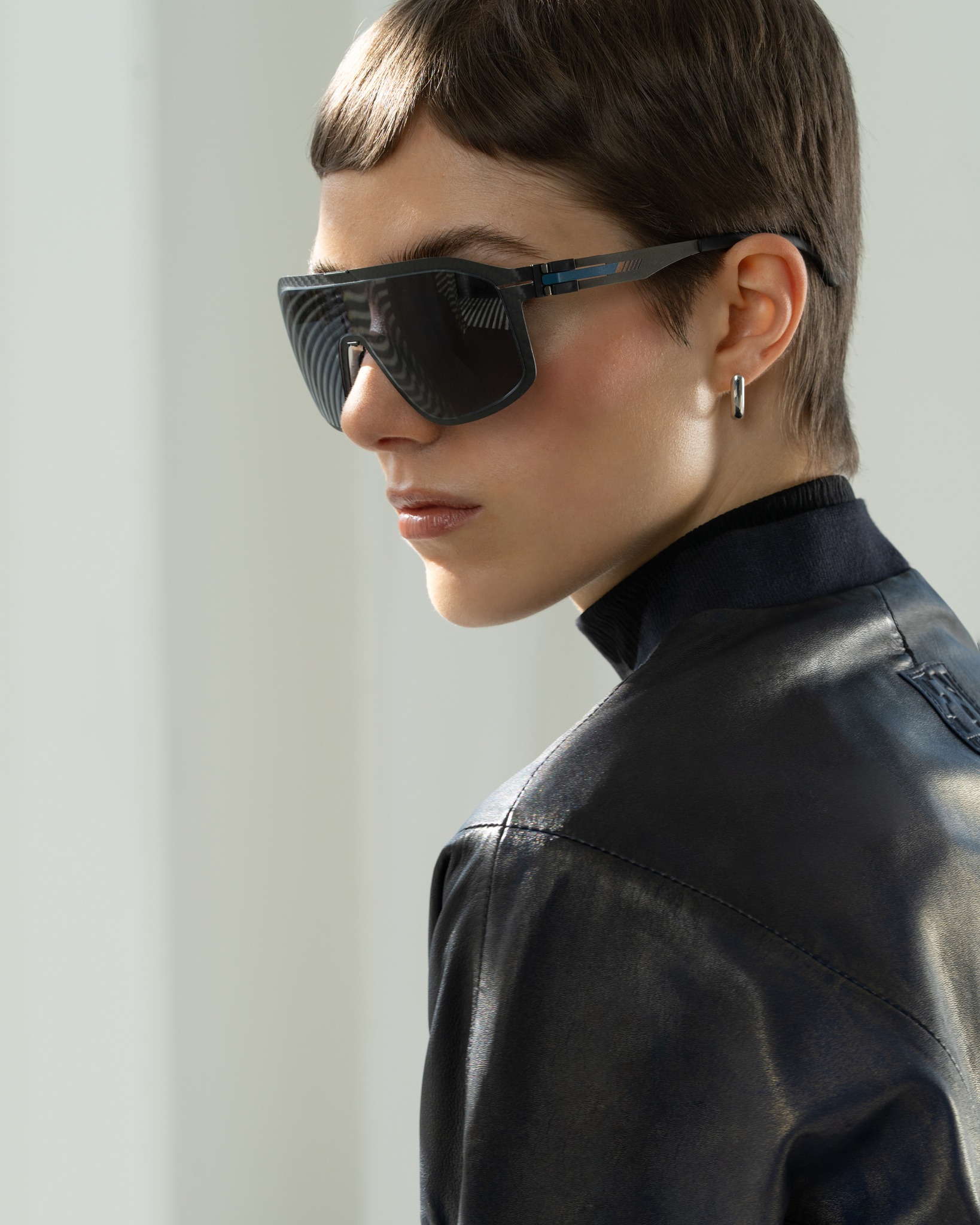 ic! berlin sunnies on woman