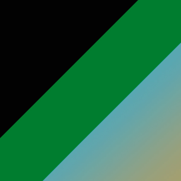 Black / Green Multi Treatment