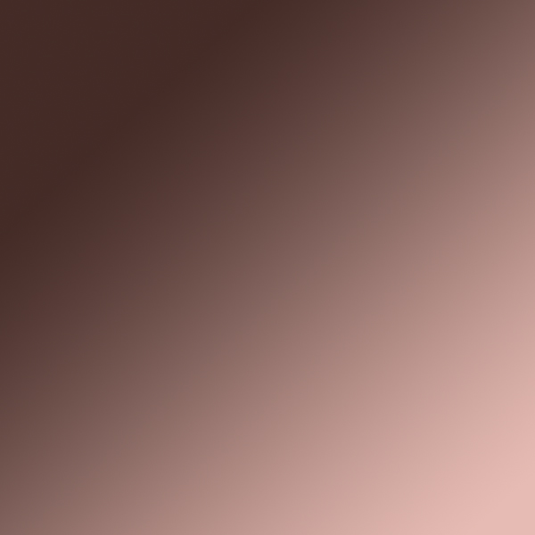 Radial Gradient Brown Peach