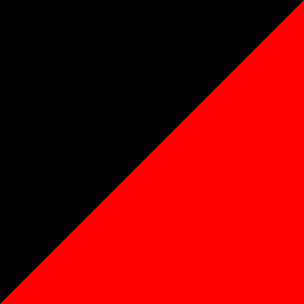 Black/Transparent Red