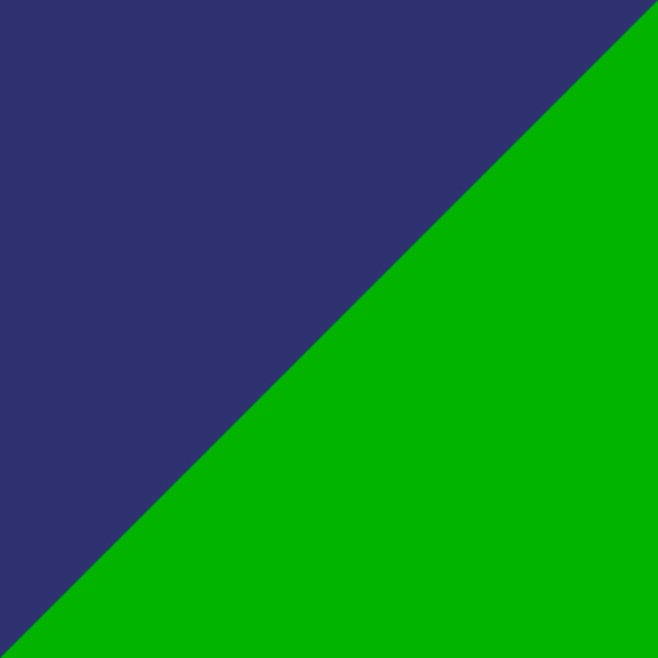 Blue Ink to Green Fluo