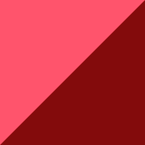 Lines and Light Red/Transparent Ruby Red