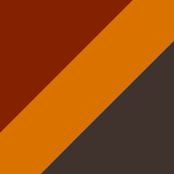 Mahogany Tortoise/Bright Orange