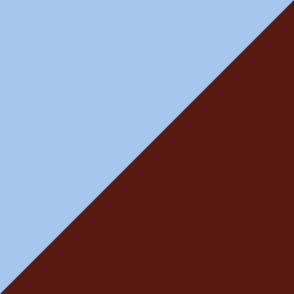 Havana with Blue/Dark Brown 1H04