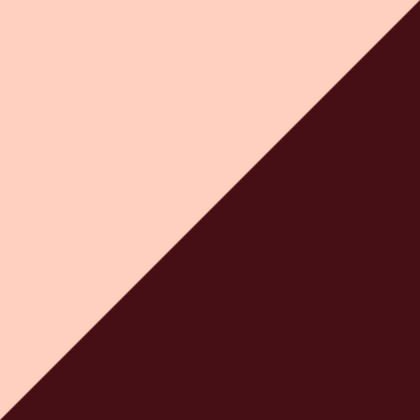 Transparent Pink/Burgundy