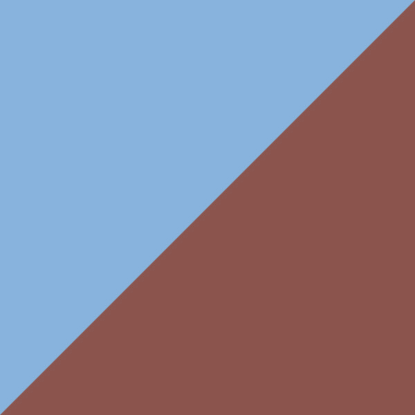 Light Blue Transparent/Brown