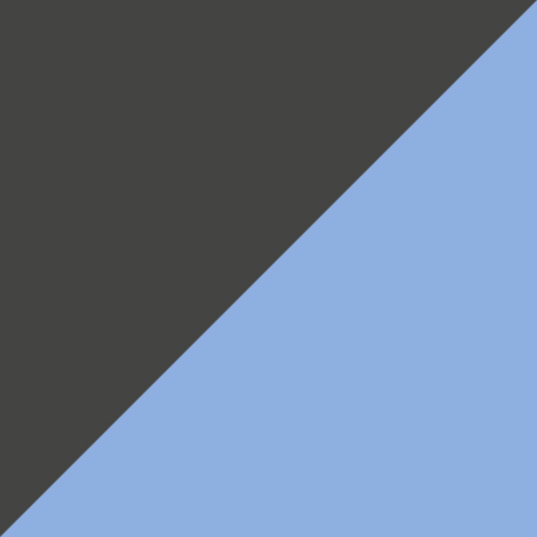 Gray Horn Transparent Blue/Light Gray