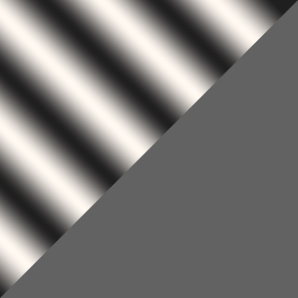 Black and Crystal Striped/Gray / Sun Clip