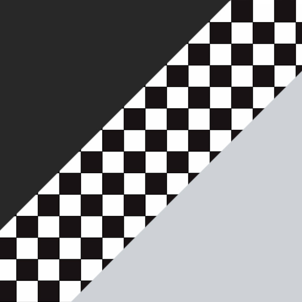 Stripe Black/Shiny Gunmetal