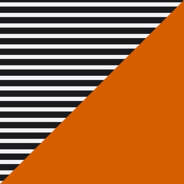 Striped Black/Rose Gold