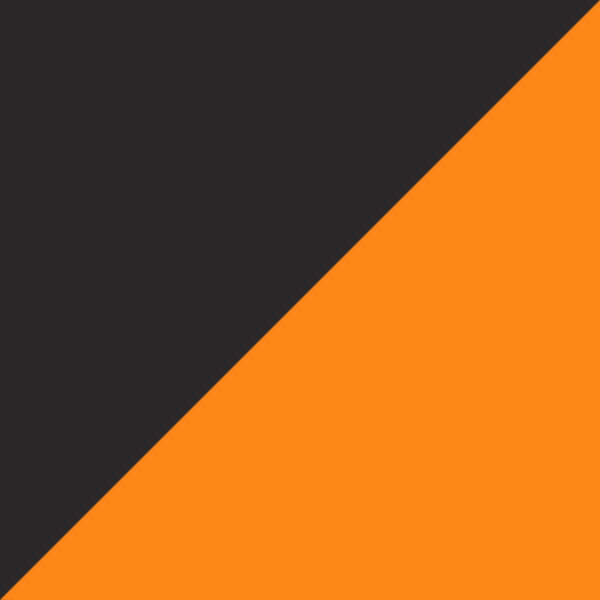 Black/Orange