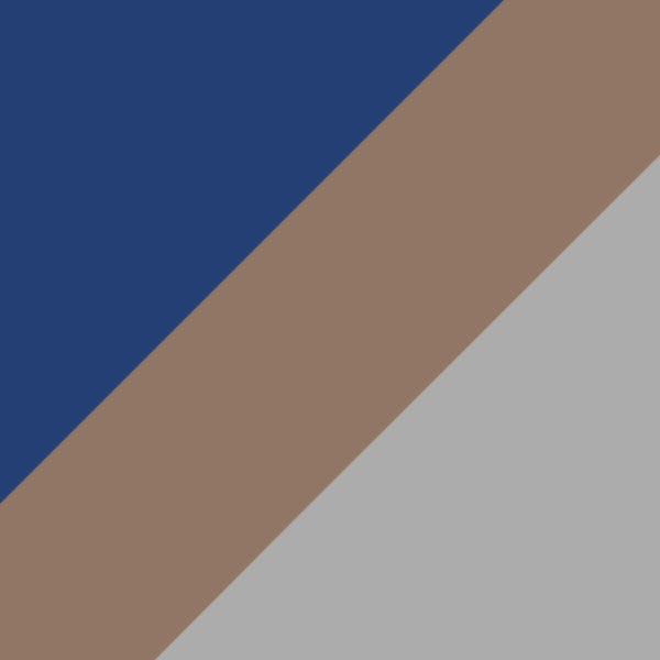 Striped Blue Brown/Gunmetal Shiny