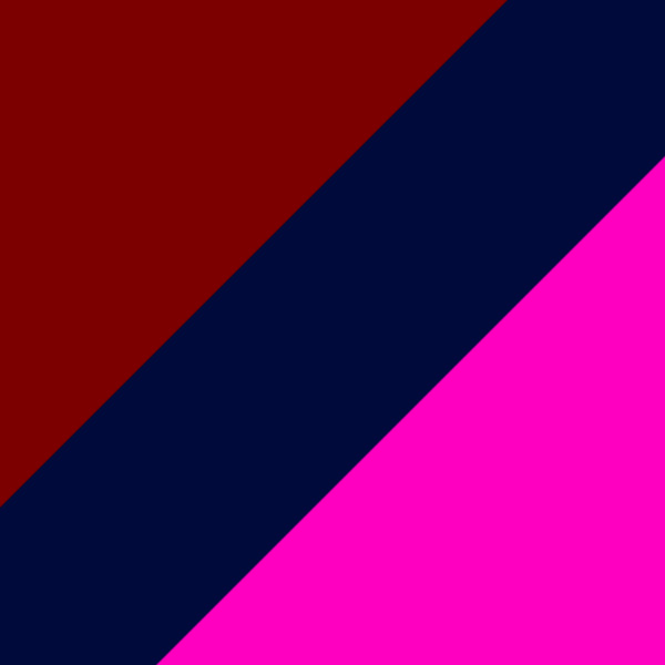 Burgundy/Blue/Purple Fluorescent