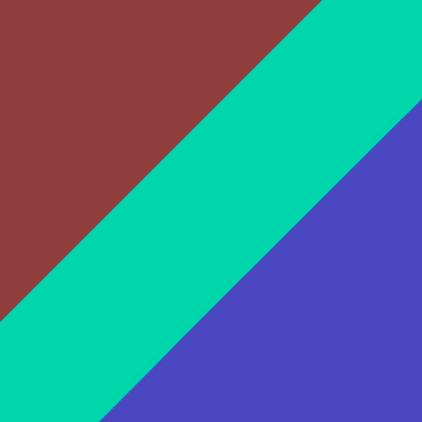 Burgundy/Green/Blue