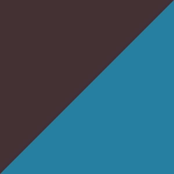Burgundy/Teal Blue