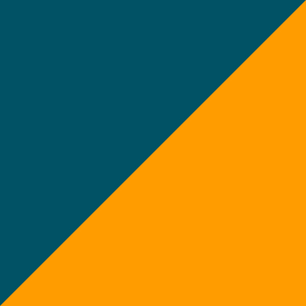 Bleu Green/Orange