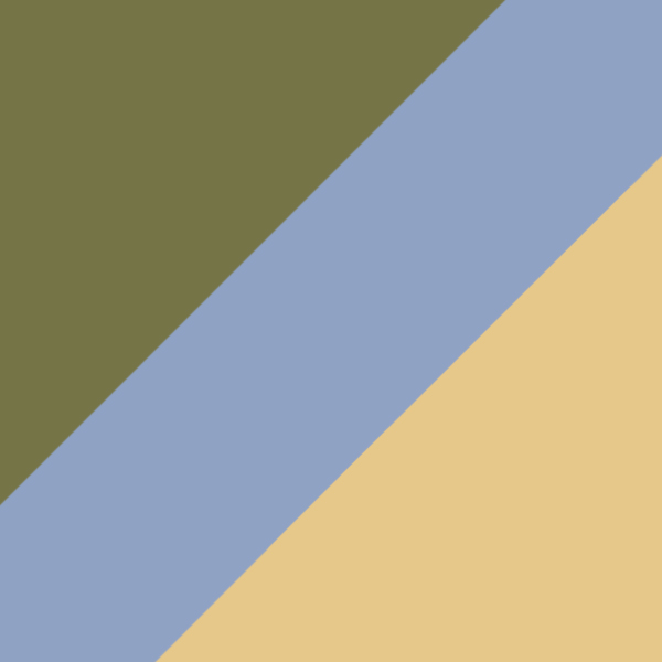 Gradient Khaki/Blue/Gold