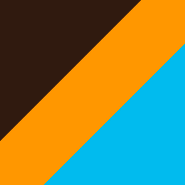 Brown/Blue