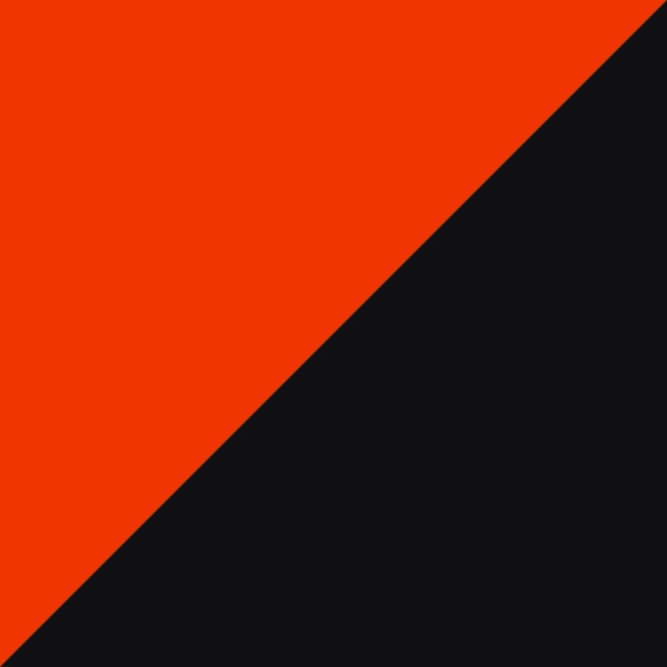 Red Orange Striped/Black