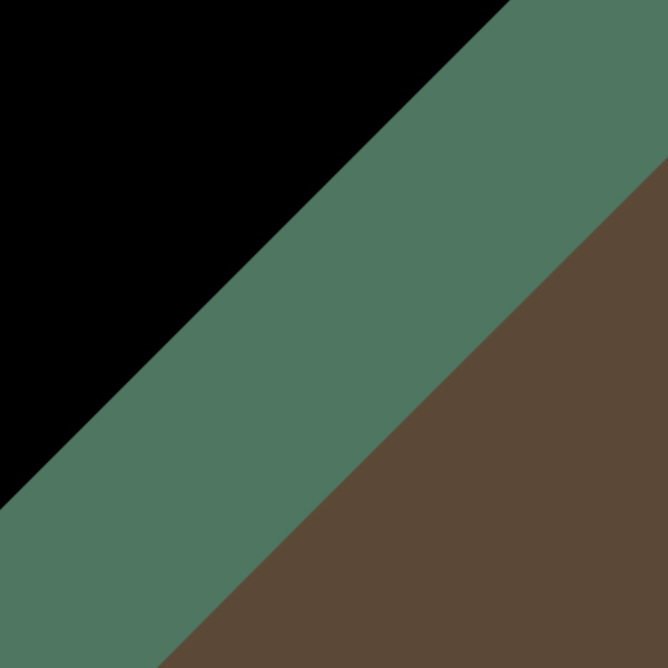 Black/Green / Brown