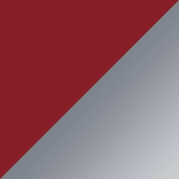 Silver/Burgundy