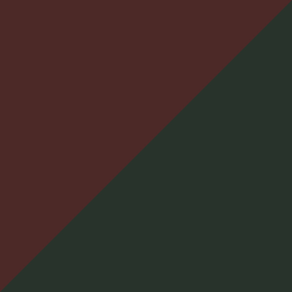 Burgundy/Green