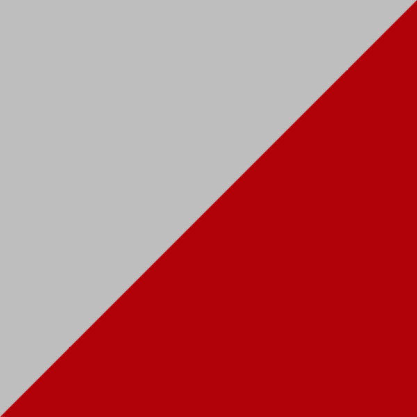 Silver/Red