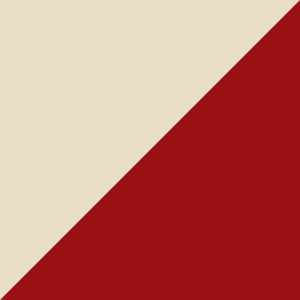 Beige/Red