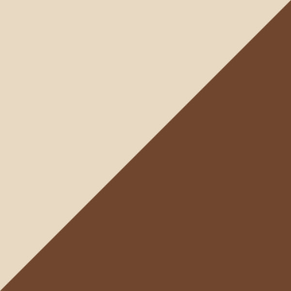Ivory / Brown