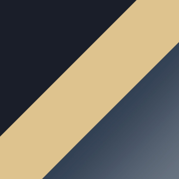 Blue / Gold / Blue Gradient