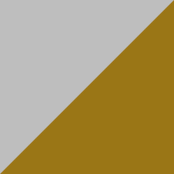 Silver / Brown
