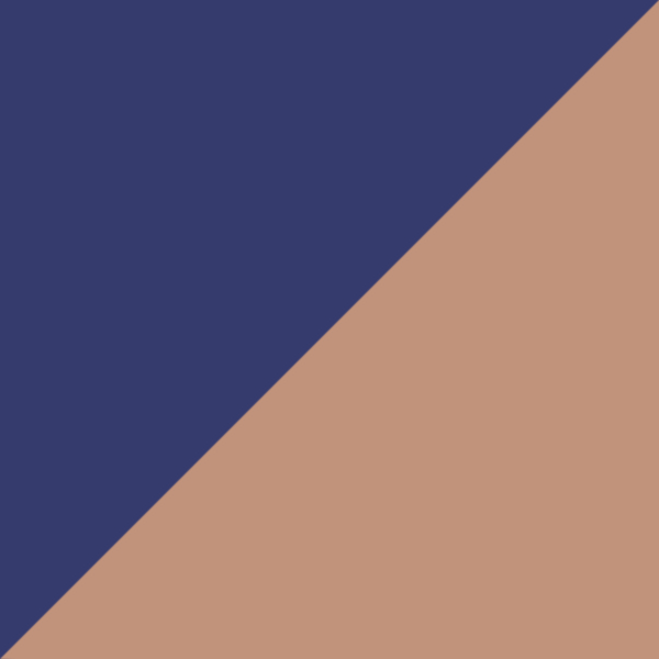 Matte Navy/Light Bronze