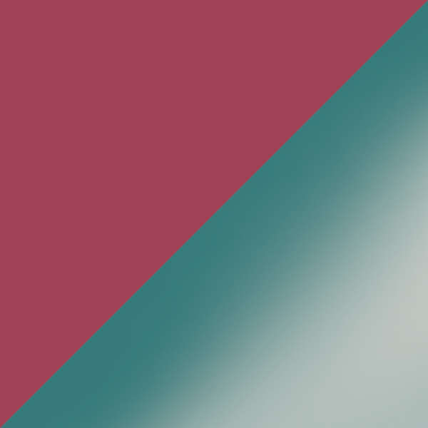 C04-PU12 / SL61 Light Silver Mirrored-Turquoise Pearl Gradient