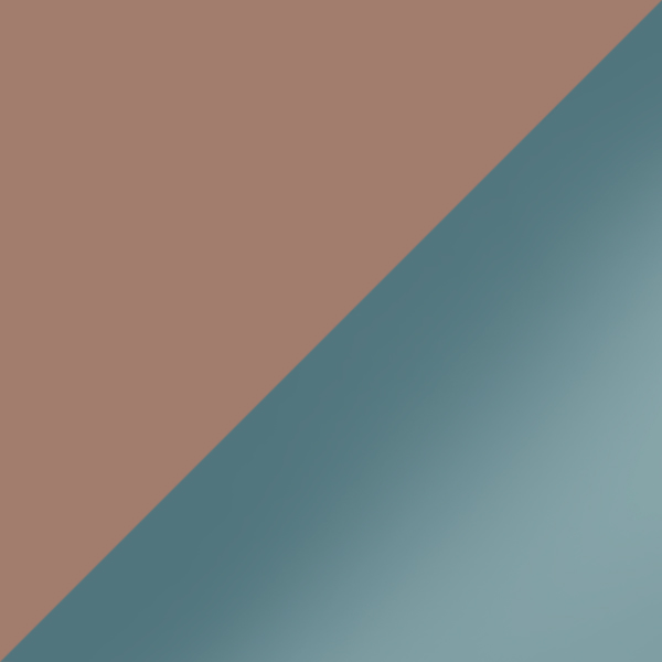Beige On Transparent / Blue Gradient Gray