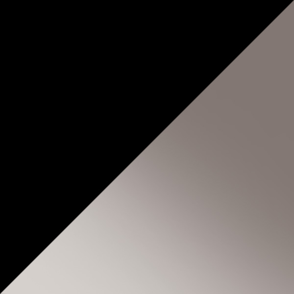 Matte Black On Black / Gray Mirrored Silver