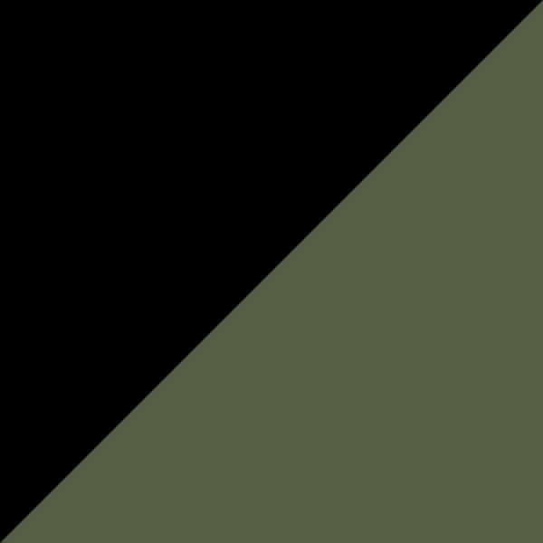 Black/Full Military Green