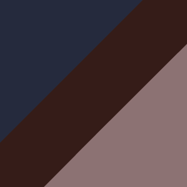 Shiny Striped Blue Brown / Gradient Violet